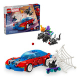 Lego Super Heroes Auto Racing Homem-aranha E Duende Verde