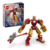 Lego Super Heroes Marvel 76307 Robô Homem De Ferro Vs Ultron