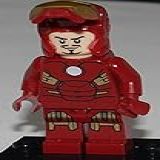 Lego Super Heróis Homem De Ferro Mark 7 Minifigure