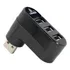 Lehmox Mini Hub Usb  2.0 Cor Preto3 Entradas Portas Adaptador Pc Notebook Extensão