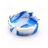 LEI789LL Cinzeiro De Silicone Macio Redondo Cinzeiro Suporte Portátil Antiqueimadura Multicolorido Presente Para Homens Senhora Cinzeiro Cor D