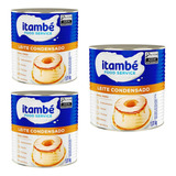 Leite Condensado Itambé Lata Kit Com 3 Unidades De 1 05kg