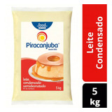 Leite Condensado Semi Desnatado Piracanjuba Pacote De 5kg