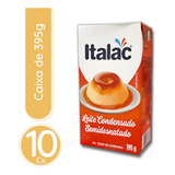 Leite Condensado Semidesnatado Italac 395g 10 Unidades