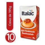 Leite Condensado Semidesnatado Italac 395g 10 Unidades