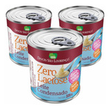Leite Condensado Zero Zero S  Lourenço 335g  3x 