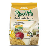 Leite De Arroz Em Pó Banana E Maçã Cálcio Risovita 300g