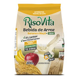 Leite De Arroz Em Pó Banana E Maçã Risovita Caixa 10 Sachês