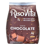 Leite De Arroz Em Pó Chocolate Risovita Caixa 10 Unidades