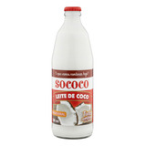 Leite De Coco Tradicional Sococo Vidro 500ml