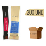Leite Em Pó Em Sachê Di Capri Cafe Soluvel Stick 200 Unt