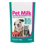 Leite Para Gatos Cães Filhotes Substituto Pet Milk 100g