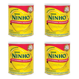 Leite Pó Integral Ninho Forti 380g 4 Latas