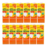 Leite Uht Integral Zero Lactose Nestlé Ninho Forti Kit C 12