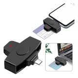 Leitor Cartão Inteligente Usb C Sim Cloner Tipo C Adaptad