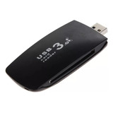 Leitor Cartão Memória 3 0 Usb Rápido Sd Sdhc Microsd Cf Ms
