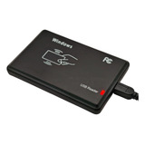 Leitor Cartão Tag Rfid 125 Khz 4001 4100 Usb Plug And Play