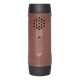 Leitor De Áudio Tf Power Aux Sound Card Lanterna Portátil