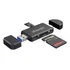 Leitor De Cartão 3 Em 1 Card Reader Usb 3.0 Type C Micro Usb