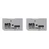 Leitor De Cartão Crystally-2x Memory Stick Pro Duo Micro-sd