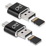 Leitor De Cartão Micro Sd Para Android, Cartão Micro Sd Para Adaptador Usb, Leitor De Cartão Mini Usb C Para Leitor De Cartão De Memória Da Câmera, Leitor De Cartão Wansurs Para Pc E Telefone Android