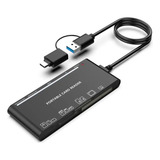 Leitor De Cartão Multifuncional Usb 3 0 Cf xd ms sd tf Card