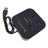 Leitor De Cartão Sd msd m2 tf pen Driver Hub 2 0 Integrado