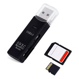 Leitor De Cartão Usb 3 0 Adaptador Micro Sd Cor Preto