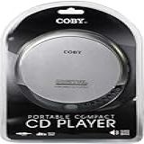 Leitor De CD Compacto Portátil Coby -vermelho-- Prata- NA