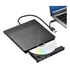Leitor De Cd Dvd Driver Via Usb 3.0 Note Pc Mac Plug & Play Cor Preto 127/220v