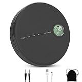 Leitor De CD Leitor De Música Portátil Bluetooth 5 0 CD Com Bateria Recarregável De 2000mAh Alto Falante Externo Para Casa De Carro