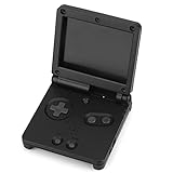 Leitor De CD Portátil Para Nintendo Game Boy Advance GBA SP Protective ABS Case Cover Kit De Peças De Reparação Preto Preto 