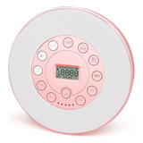 Leitor De Cd Recarregável Discman Com Alto falante Usb Mp3