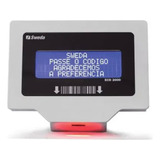 Leitor De Código De Barras Com Suporte Sweda Ecd 2000 Rede 1d 110v 220v Cinza