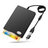 Leitor De Disquete Usb Portátil Externo De 3 5 Polegadas 1