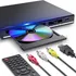 Leitor De Dvd Delleson Preto, Hd 1080p Hdmi E Rca