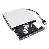 Leitor De Dvd Externo Usb 3.0 Portátil Para Computador Portátil Dell Inspiron 15 13 14 17 Séries 7000 5000 3000 7577 7567 2 Em 1 Computador Portátil Multifuncional Para Jogos, 8x Dvd+-r/rw Dvd-ram 24x Cd-r Gravador Branco