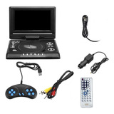 Leitor De Dvd Portátil 7 8 Polegadas Tela Lcd Giratória De