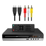 Leitor De Dvd Portátil Toca Cd Mp3 Usb Dvd Filme Novo 110v