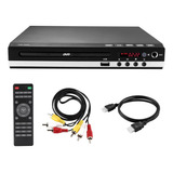 Leitor De Dvd Portátil Toca Cd Mp3 Usb Dvd Filme Novo Bivolt