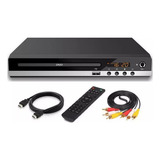 Leitor De Dvd Portátil Toca Cd Mp3 Usb Filme Bivolt Novo