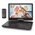 Leitor De Dvd Portátil Wonnie 16.5 Com Tela Giratória Hd Gra