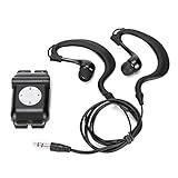 Leitor De MP3 Com Fone De Ouvido Fones De Ouvido Esportivos à Prova D água De 3 5 Mm Portas De Carregamento Rápido Rádio FM Reprodução De 10h Reprodutor De Música Recarregável Para Corrida Ciclismo Escalada