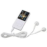 Leitor De Mp3 Mp4 De 8 Gb, Leitor De Mp3 Clássico Com Tela De 1,8 Polegadas, Memória De 8 Gb, 64 Gb, Expansível, Reprodução De 30 Horas, Reprodutor De Música Esportivo Multifuncional (branco)