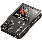 Leitor De MP3 Reprodutor De Música De áudio Digital Portátil MECHEN Lossless DSD De Alta Resolução Com Cartão De Memória De 64 GB Leitor De áudio HiFi Sem Perdas Suporta Até 1 TB Cinza 