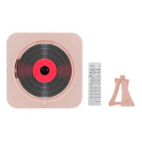 Leitor De Música Cd Rádio Fm Bluetooth Usb Suporte Parede