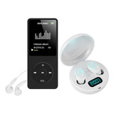 Leitor De Música Mp3 Mp4 fone De Ouvido Bluetooth Sem Fio