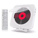 Leitor De Música Portátil Leitor De Cd Bluetooth Radiofm