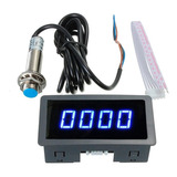 Leitor Digital Rpm Sensor Indutivo Tacômetro, Velocímetro