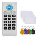 Leitor E Gravador De Cartão Rfid Nfc Ic cartão 5xuid chaveir